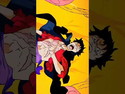 luffy vs kaido 💀💀 #anime #onepiece