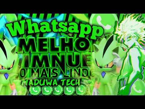 NOVO MELHOR 💚 AERO3 WHATSAPP IMUNE SECUNDÁRIO ATUALIZADO💥VOZ MODIFICADA NOVO IMUNE🔥FUNÇÃO BOTÃO!/YO💚