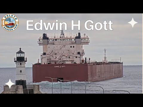 Edwin H Gott departed Duluth 12/17/2024