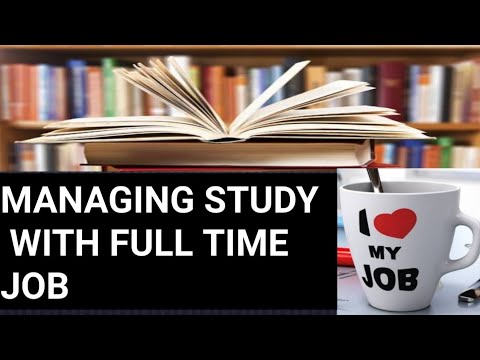 How to study along with JOB for CMA CA EXAMS