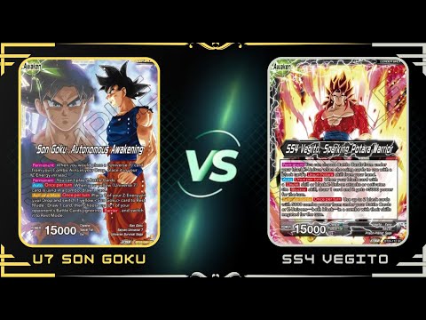 U7 Son Goku vs Vegito Xeno : Dragon Ball Super Masters Set 24 Locals