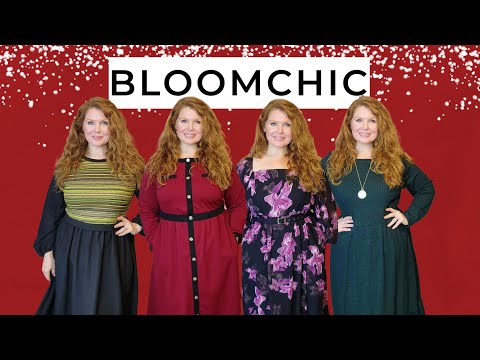 BloomChic Plus Size Try On Haul | November 2024 #BloomChic #BloomChicDress