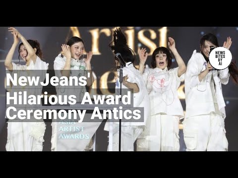 NewJeans Steal the Show with Hilariously Chaotic Moments at 2024 AAA