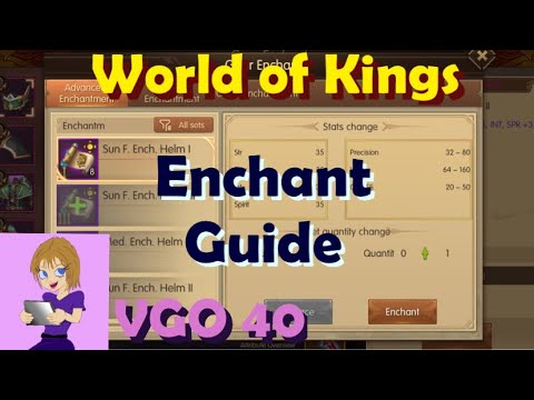 World of Kings Enchantments Updated