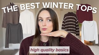 The Best Sweaters/Tops to Buy This Winter - High Quality Basics