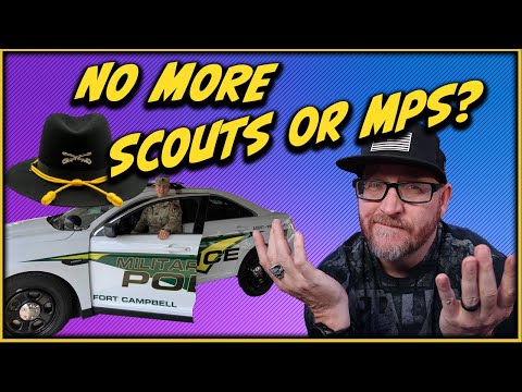 Is the Army getting rid of 19Ds and 31Bs?  -  Scouts and MPs