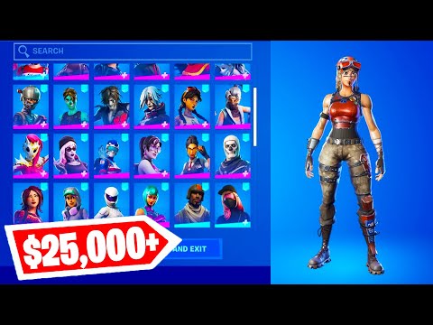 The World’s MOST Expensive Fortnite Account.. ($25,000+) 😳 #Shorts