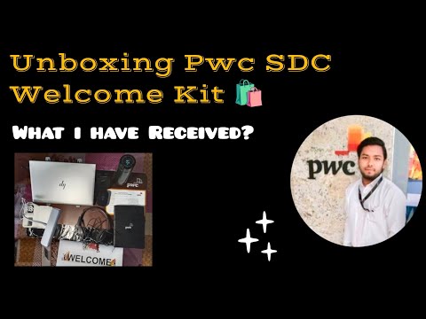 Unboxing PWC (Big 4) Welcome Kit | First job welcome Kit after CA | CA Shanu Sharma