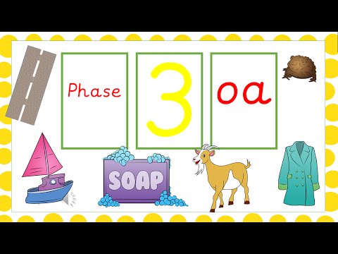 'OA' Words Phonics