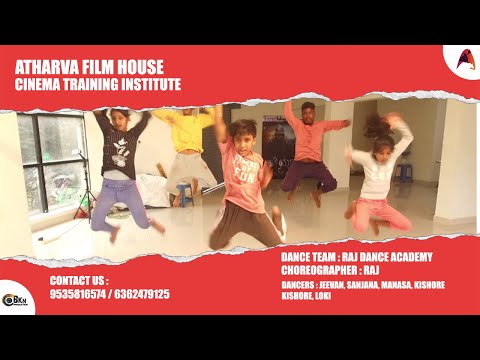 Khanchana song dance | atharvafilmhouse | raj dance academy | filminstitute | raj | jeevan | acting