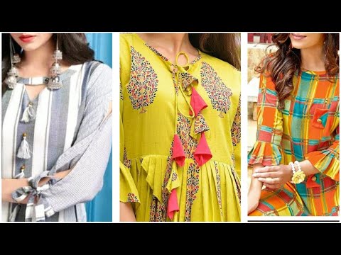 Shirt daman design / neck design/astin design 2020 / new kurti design / new fashion dress for girls