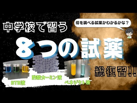 中学校で習う指示薬総まとめ！物質の調べ方を復習しよう！