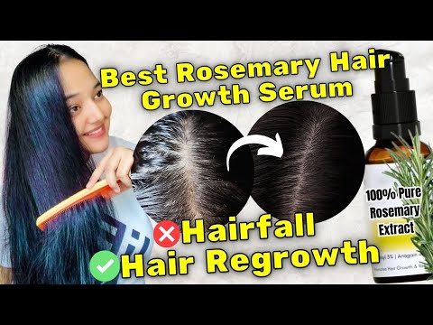 Start Using 100% Pure Rosemary Hair Growth Serum To Reduce Hairfall & Promote New Hair Growth