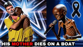 No one could hold back tears boy shakes up got Talent 2024 WITH song to his mother lost ina boat agt