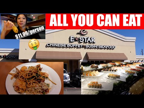 $11.99 All You Can Eat @ E-Star Chinese Buffet for Lunch Including Sushi & SASHIMI!!