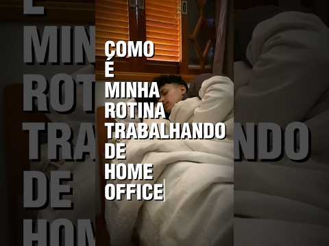 provando que trabalhar de home office não é vagabundo!!! #homeoffice #vlog #rotina