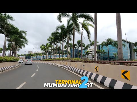 4K Drive to Mumbai International Airport Terminal 2