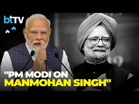 PM Modi Pays Tribute to Dr. Manmohan Singh | Live Speech