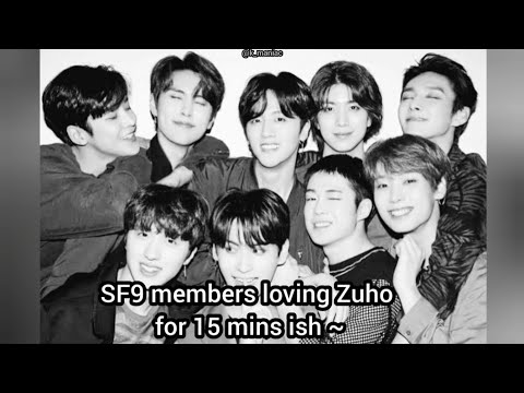 SF9 members loving Zuho for 15 min ish ~