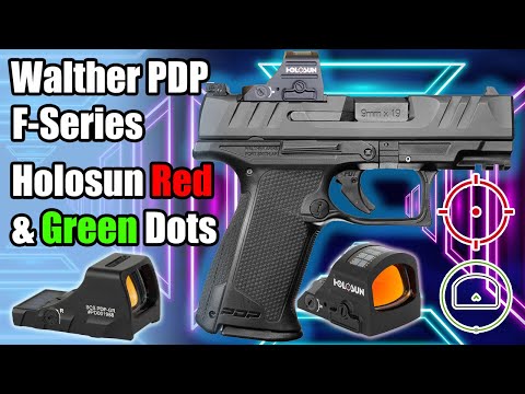 13 Best Walther PDP F Series Holosun Red & Green Dot Sights + Adapter Plates