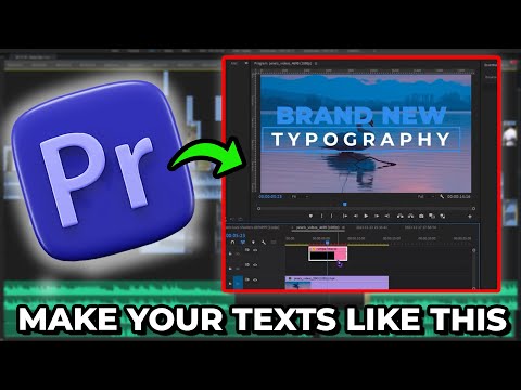 How To Add Texts Into Your Videos In Premiere Pro (Best Way)