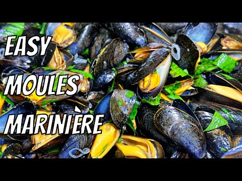 Quick And Delicious Moules Marinière - Mussels Made Simple!