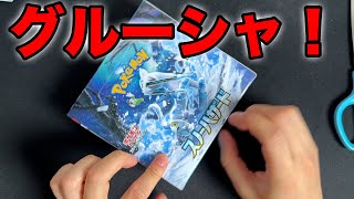 【ポケカ】グルーシャSARを狙ってスノーハザード！！！