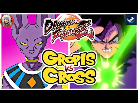 DBFZ Gropis vs Cross (Baby2, Cell, Beerus) vs (GogetaSS4, BrolyDBS, Black)