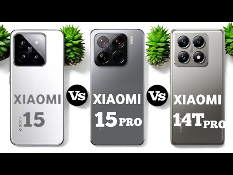 Xiaomi 15 vs Xiaomi 15 Pro vs Xiaomi 14T Pro #pn59tech