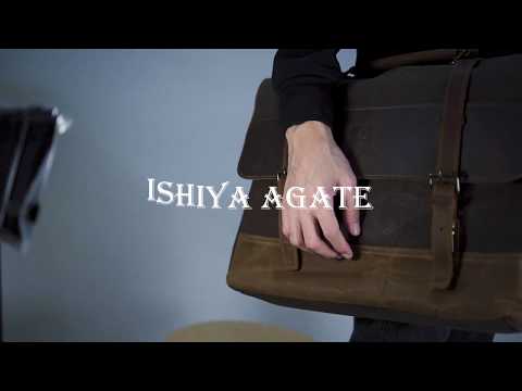 Ishiya agate || best seller messenger bag dari Ishiya || canvas anti air