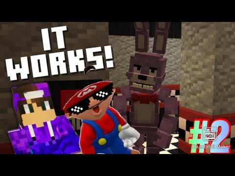 bonnie ci perseguita! ep 2 fnaf minecraft