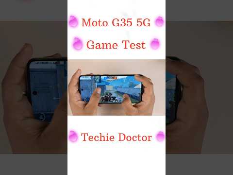 Moto G35 5G Game Test | BGMI Test | PUBG Test | Free Fire Test