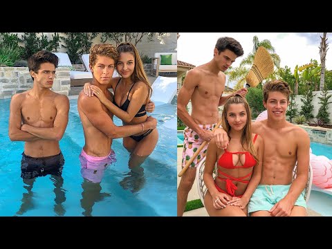 Funniest Ben Azelart, Lexi & Brent Rivera Tik Tok Compilation - Vine Edition✔