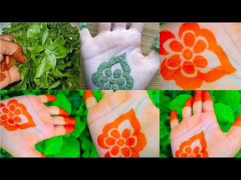 Gorintaku Designs 🍃🌿😍 Natural Mehndi Designs