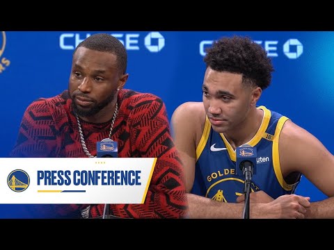 Andrew Wiggins and Trayce Jackson-Davis Recap Warriors Loss vs Lakers