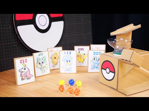 【DIY】Pokémon射撃ゲーム【ダンボール工作】Pokemon DIY