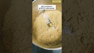 Secret powder to make temple style Puliyotharai #shorts @HealthyMoppets