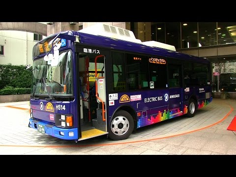 【東芝】東芝初の商用EVバス - 川崎病院線で運転を開始 - / 【Toshiba】Toshiba’s first commercial electric bus