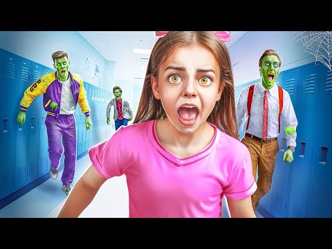 Surviving Every School Movie With Daughter! Zombie Apocalypse!