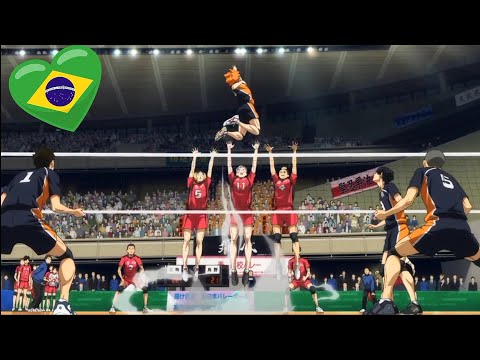 🇧🇷O HINATA USANDO O BOOM JUMP É A COISA MAIS LINDA QUE VOCÊ VAI 👀 HOJE!!🥺 | HAIKYUU