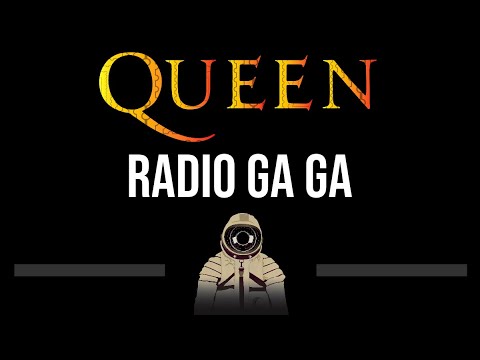 Queen • Radio Ga Ga (CC) (Upgraded Video) 🎤 [Karaoke] [Instrumental Lyrics]