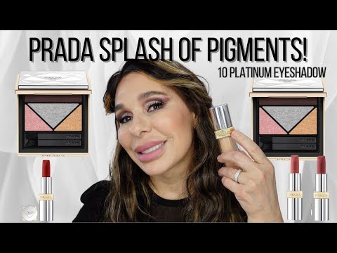 NEW! Prada Dimensions 10 Platinum✨ Hot Winter Collection & Prada HyperMatte Lipsticks For Holidays!