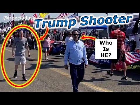 NEW Video Trump Shooter Walking Around Rally Site Before