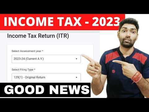 Income tax return (ITR 1 and ITR 4) for AY 2023-24 available on efiling portal | Online ITR filing