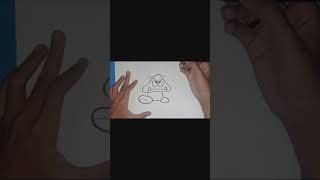 How to Draw Little Goomba | Super Mario Character | #shorts