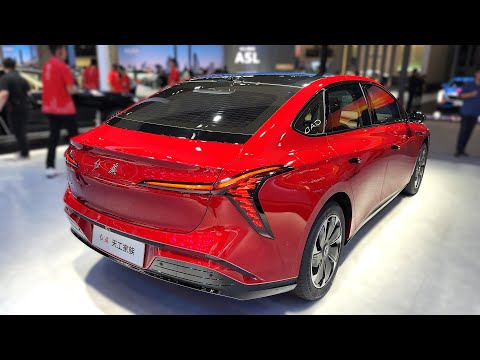 2025 FAW Hongqi Tiangong Sedan EV Walkaround—Guangzhou Motor Show 2024 | 4K