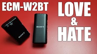 You will Love OR Hate this mic! - Sony ECM-W2BT Review