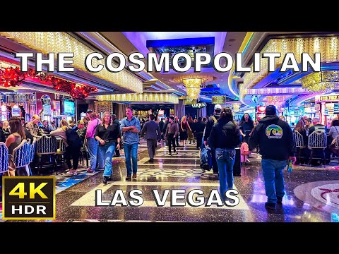 [4K HDR] The Cosmopolitan Las Vegas Walking Tour | Dec 2023