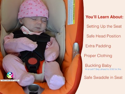 How to Buckle Your Newborn in a Car Seat