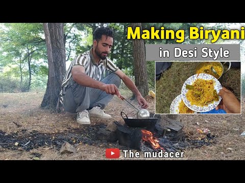 Making Biryani in Desi Style | Kashmiri Food Vlog